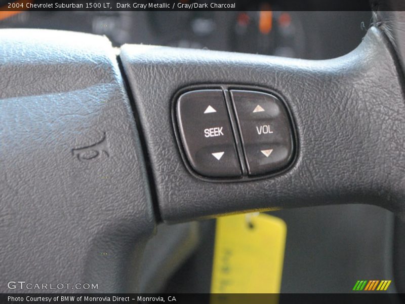 Dark Gray Metallic / Gray/Dark Charcoal 2004 Chevrolet Suburban 1500 LT