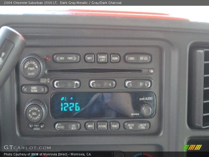 Dark Gray Metallic / Gray/Dark Charcoal 2004 Chevrolet Suburban 1500 LT