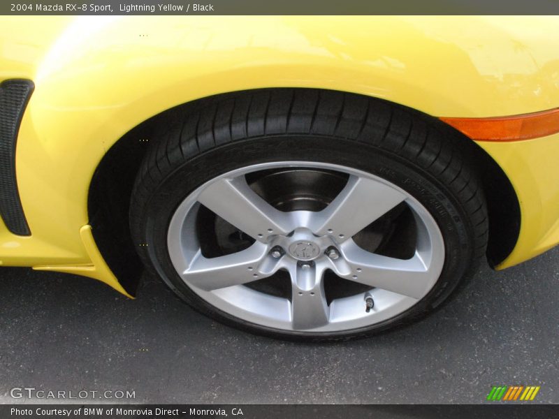 Lightning Yellow / Black 2004 Mazda RX-8 Sport