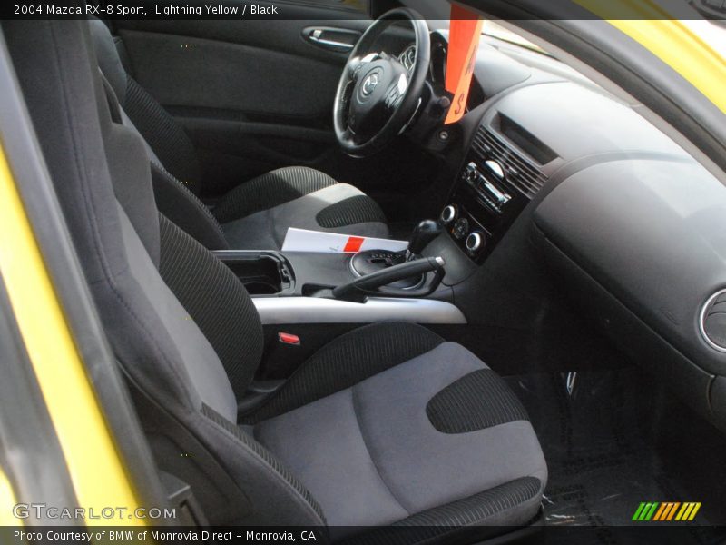 Lightning Yellow / Black 2004 Mazda RX-8 Sport