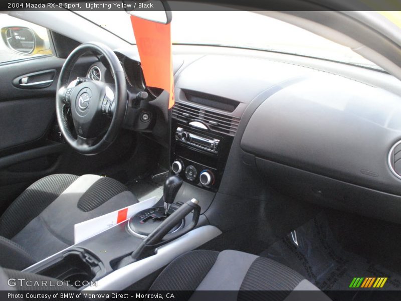 Lightning Yellow / Black 2004 Mazda RX-8 Sport