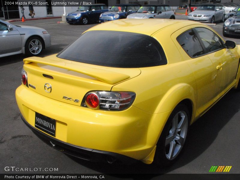 Lightning Yellow / Black 2004 Mazda RX-8 Sport