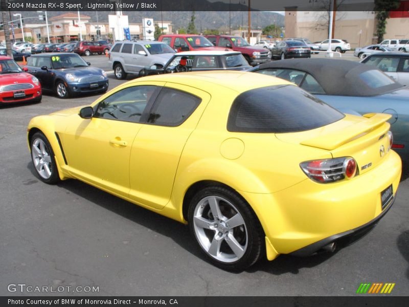 Lightning Yellow / Black 2004 Mazda RX-8 Sport