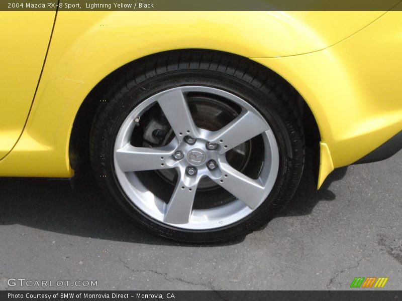 Lightning Yellow / Black 2004 Mazda RX-8 Sport