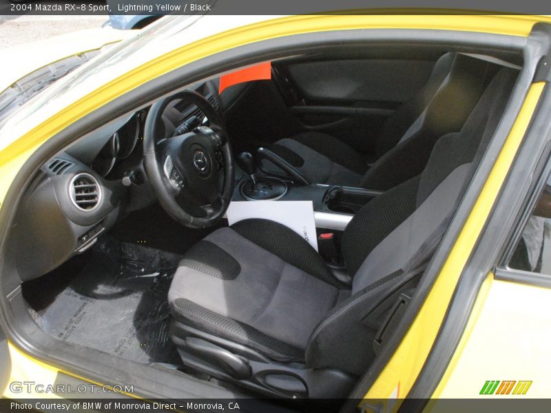 Lightning Yellow / Black 2004 Mazda RX-8 Sport