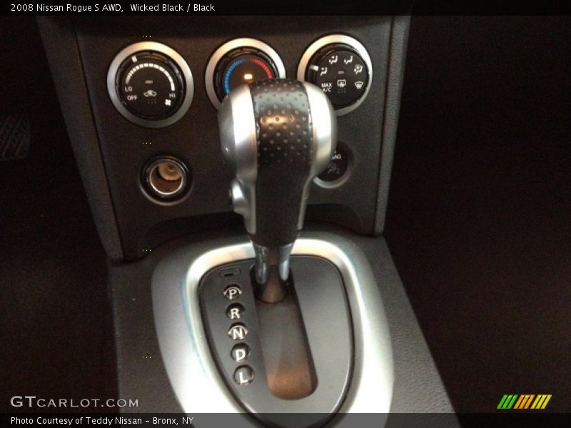 Wicked Black / Black 2008 Nissan Rogue S AWD