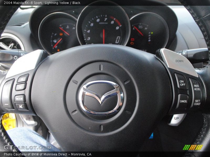 Lightning Yellow / Black 2004 Mazda RX-8 Sport