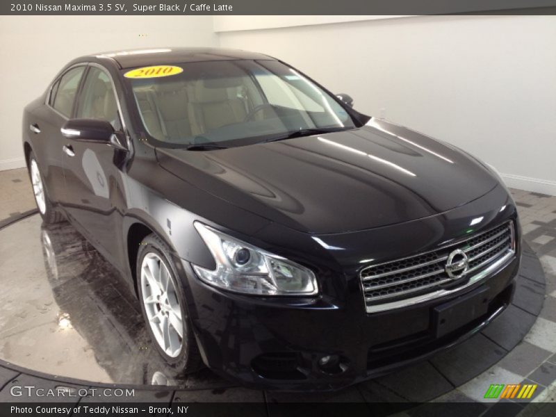 Super Black / Caffe Latte 2010 Nissan Maxima 3.5 SV