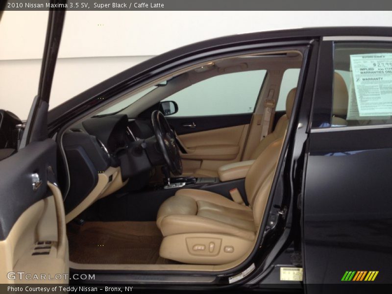 Super Black / Caffe Latte 2010 Nissan Maxima 3.5 SV