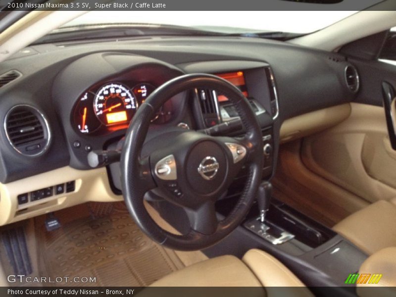 Super Black / Caffe Latte 2010 Nissan Maxima 3.5 SV