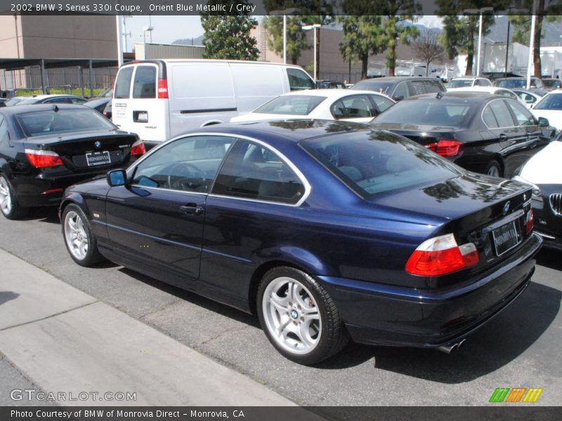  2002 3 Series 330i Coupe Orient Blue Metallic