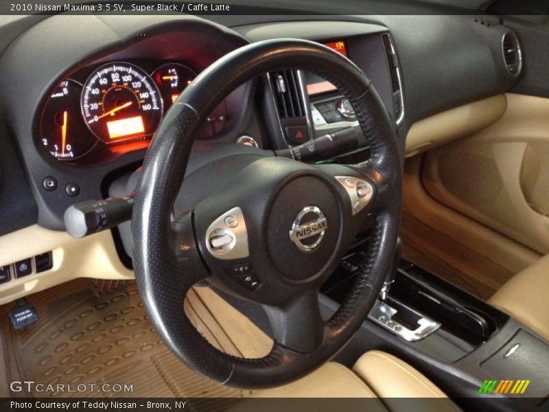 Super Black / Caffe Latte 2010 Nissan Maxima 3.5 SV