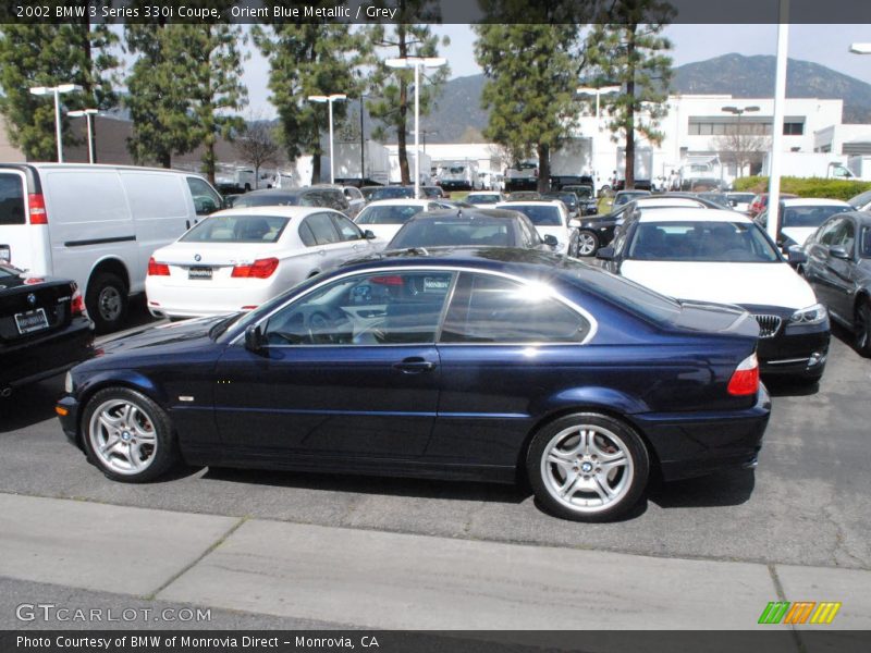  2002 3 Series 330i Coupe Orient Blue Metallic