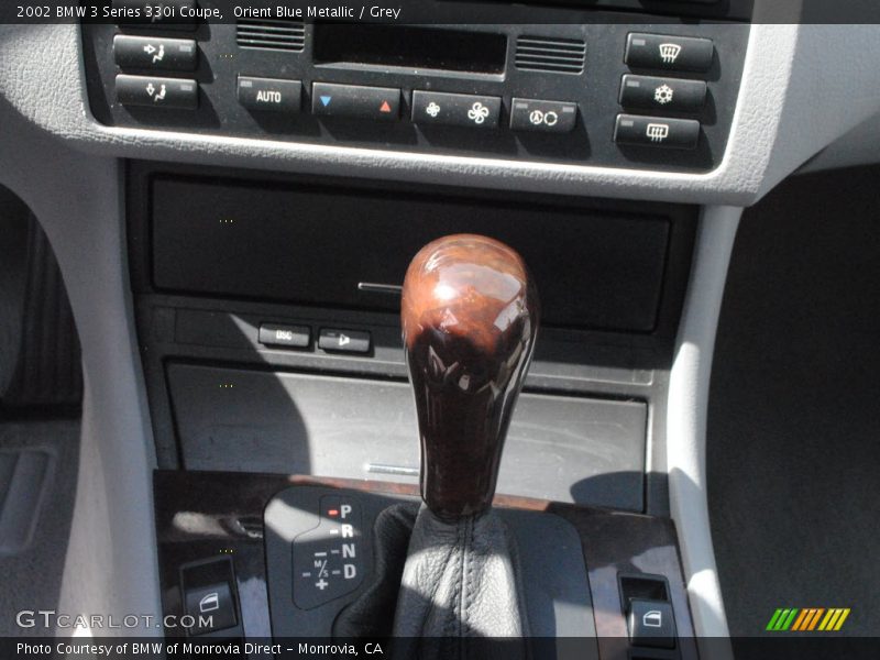 Orient Blue Metallic / Grey 2002 BMW 3 Series 330i Coupe