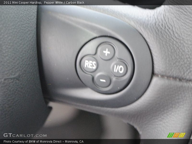 Pepper White / Carbon Black 2011 Mini Cooper Hardtop
