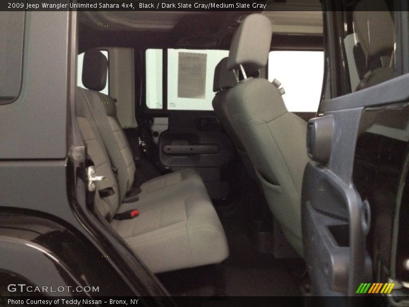 Black / Dark Slate Gray/Medium Slate Gray 2009 Jeep Wrangler Unlimited Sahara 4x4