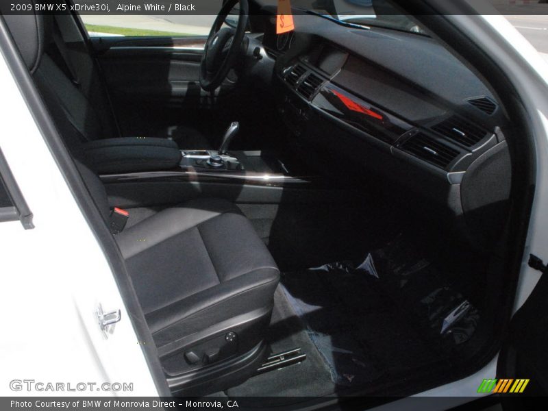 Alpine White / Black 2009 BMW X5 xDrive30i