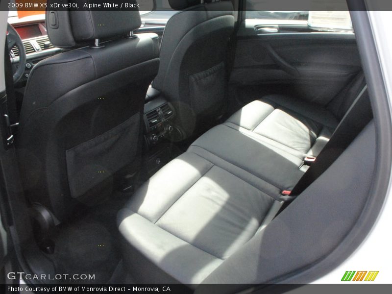 Alpine White / Black 2009 BMW X5 xDrive30i