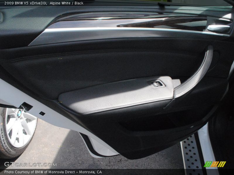 Alpine White / Black 2009 BMW X5 xDrive30i