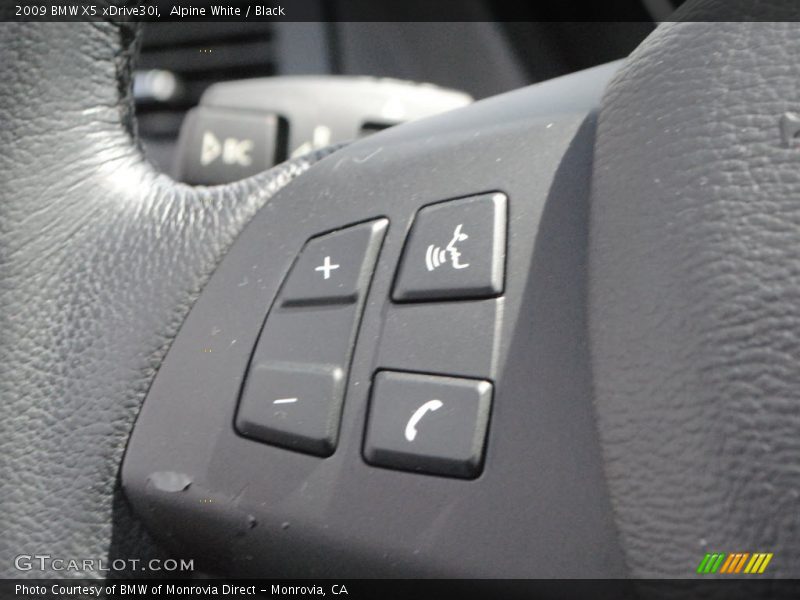 Alpine White / Black 2009 BMW X5 xDrive30i