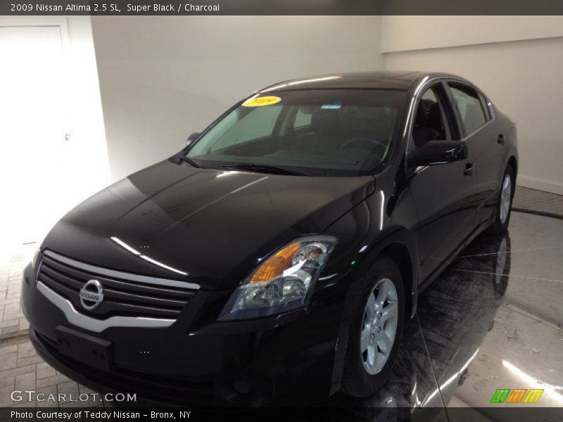 Super Black / Charcoal 2009 Nissan Altima 2.5 SL