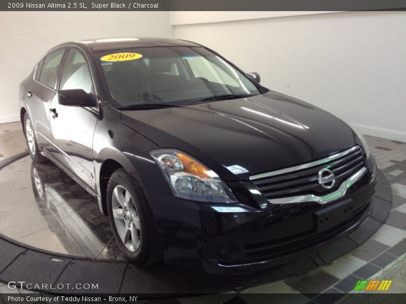 Super Black / Charcoal 2009 Nissan Altima 2.5 SL
