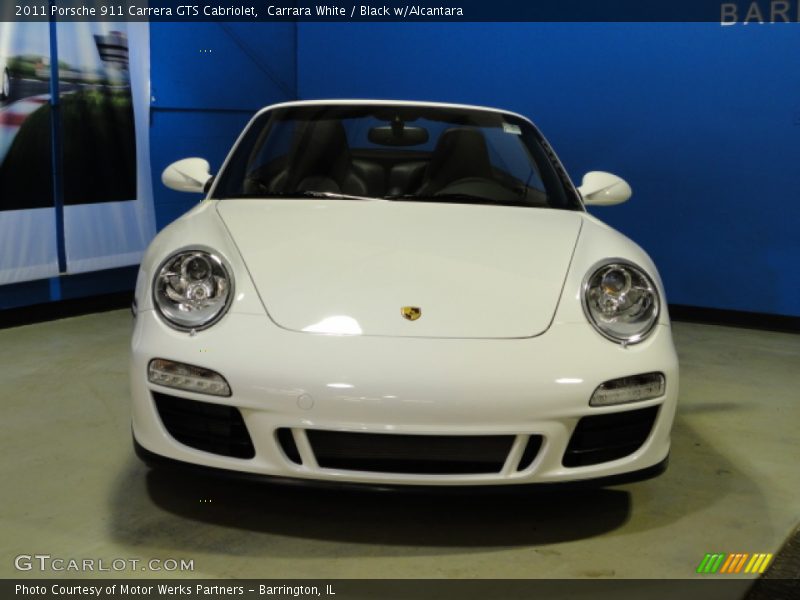 Carrara White / Black w/Alcantara 2011 Porsche 911 Carrera GTS Cabriolet