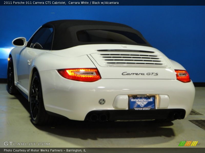 Carrara White / Black w/Alcantara 2011 Porsche 911 Carrera GTS Cabriolet