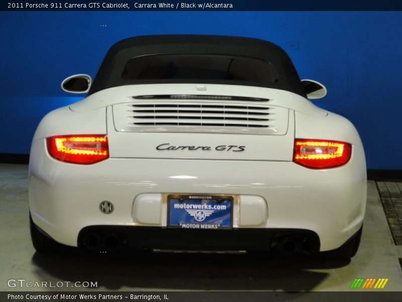 Carrara White / Black w/Alcantara 2011 Porsche 911 Carrera GTS Cabriolet