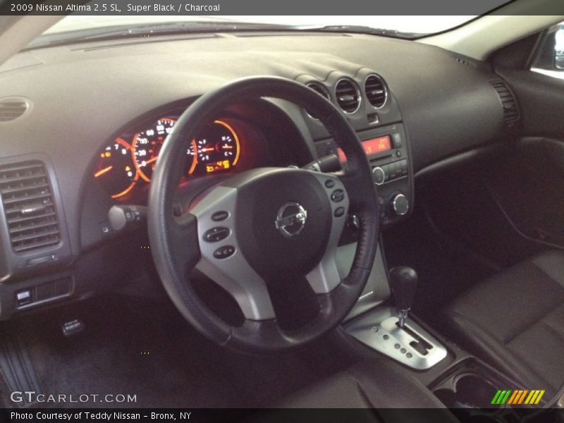 Super Black / Charcoal 2009 Nissan Altima 2.5 SL