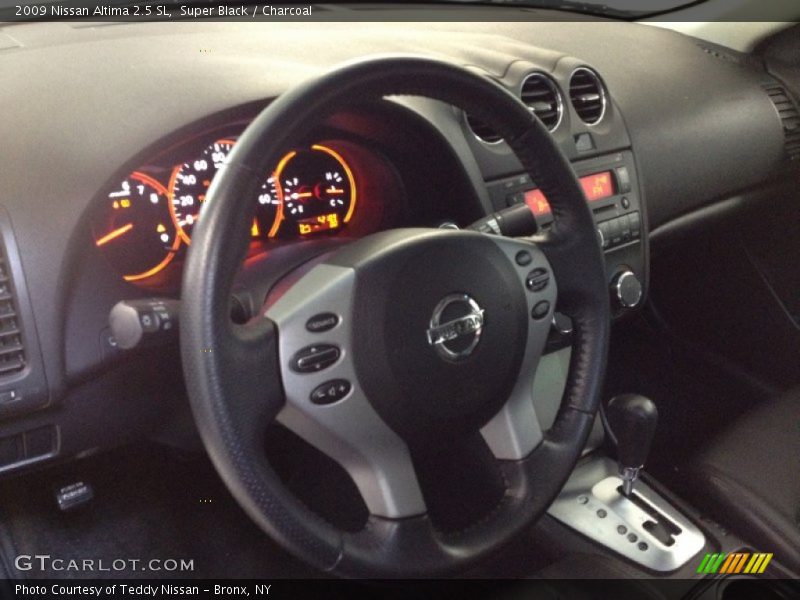 Super Black / Charcoal 2009 Nissan Altima 2.5 SL
