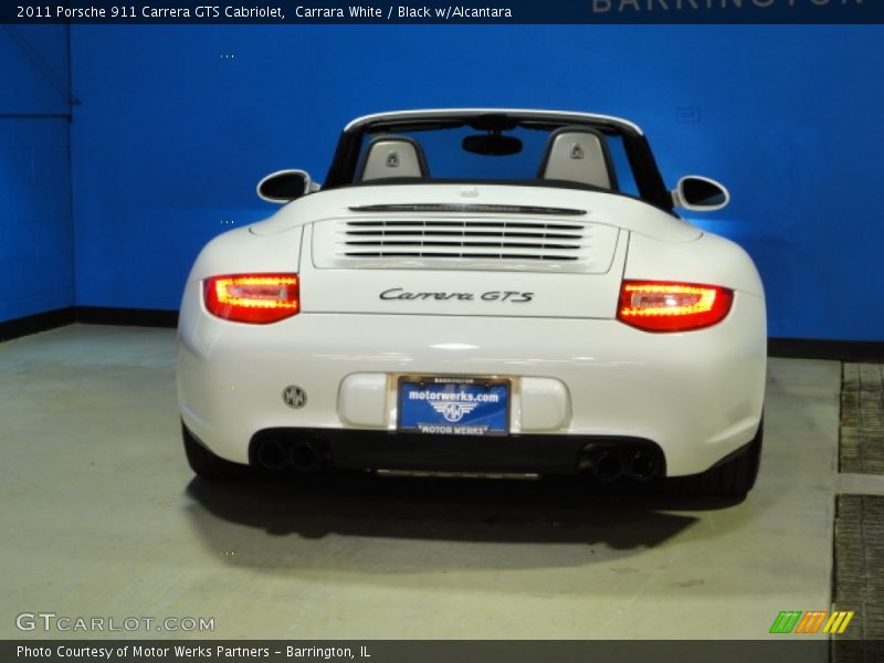 Carrara White / Black w/Alcantara 2011 Porsche 911 Carrera GTS Cabriolet
