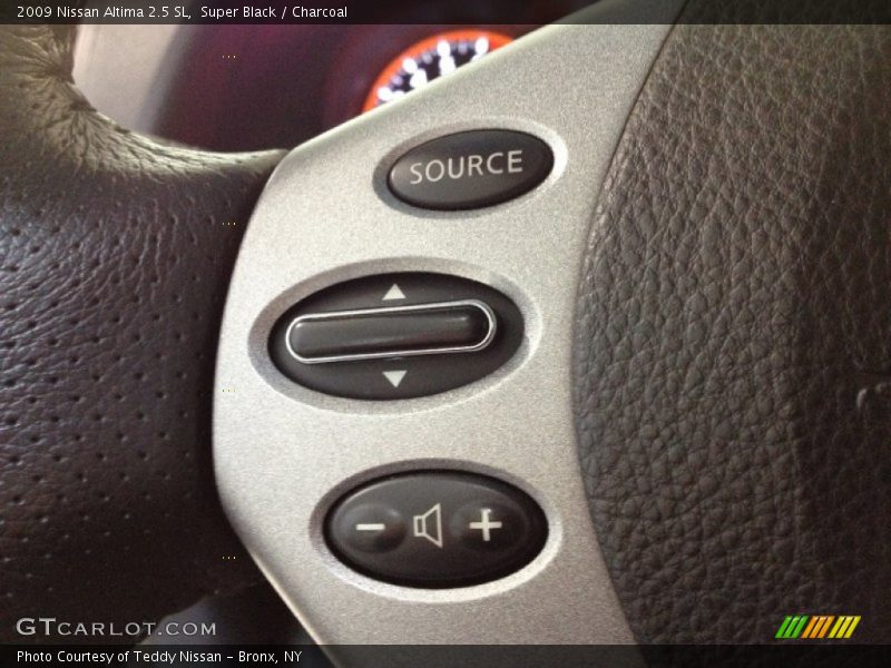 Super Black / Charcoal 2009 Nissan Altima 2.5 SL