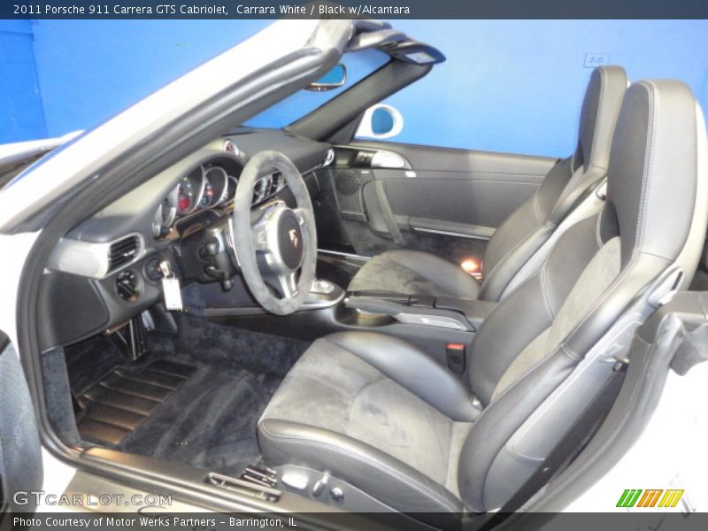Carrara White / Black w/Alcantara 2011 Porsche 911 Carrera GTS Cabriolet