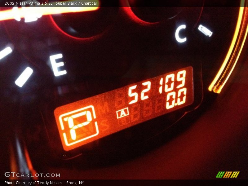 Super Black / Charcoal 2009 Nissan Altima 2.5 SL