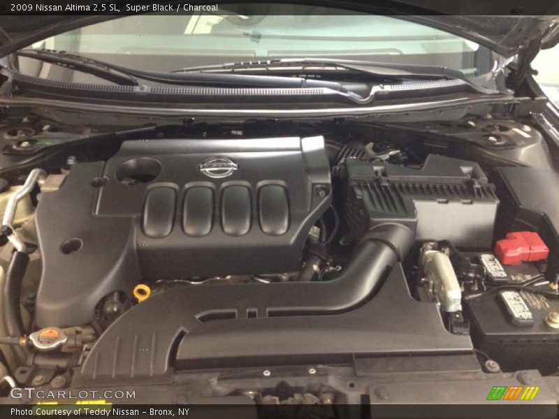 Super Black / Charcoal 2009 Nissan Altima 2.5 SL