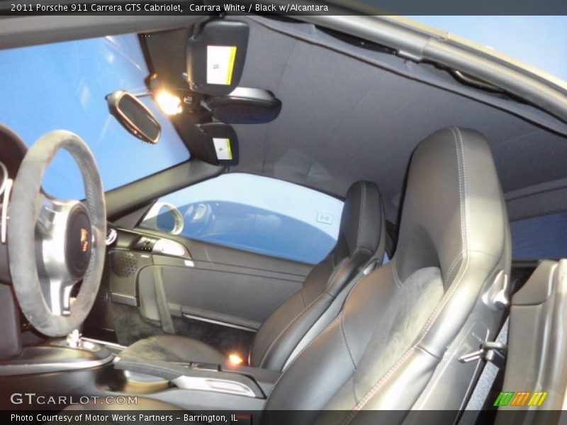 Carrara White / Black w/Alcantara 2011 Porsche 911 Carrera GTS Cabriolet