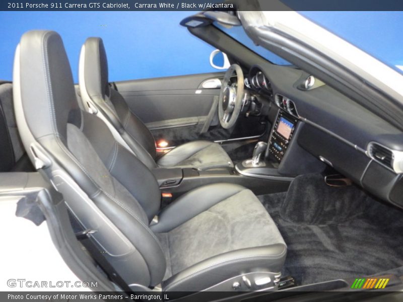 Carrara White / Black w/Alcantara 2011 Porsche 911 Carrera GTS Cabriolet