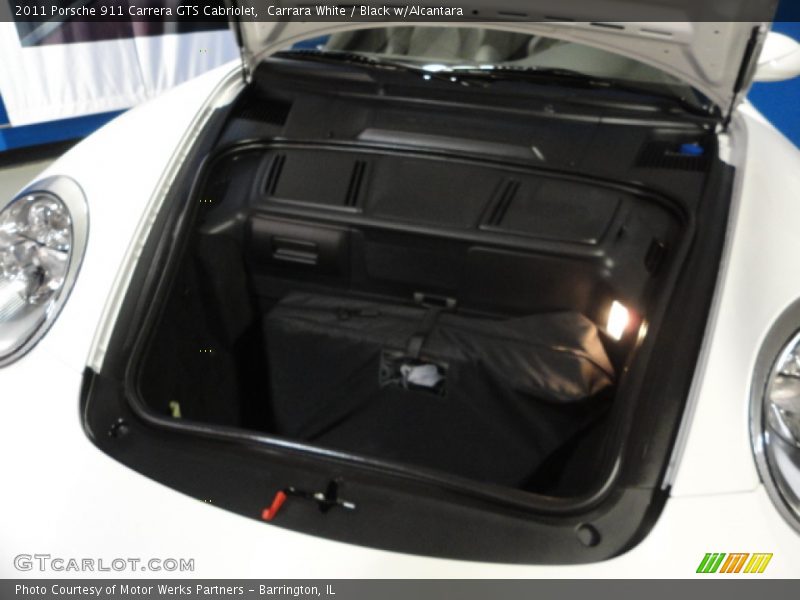 Carrara White / Black w/Alcantara 2011 Porsche 911 Carrera GTS Cabriolet