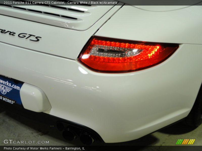 Carrara White / Black w/Alcantara 2011 Porsche 911 Carrera GTS Cabriolet