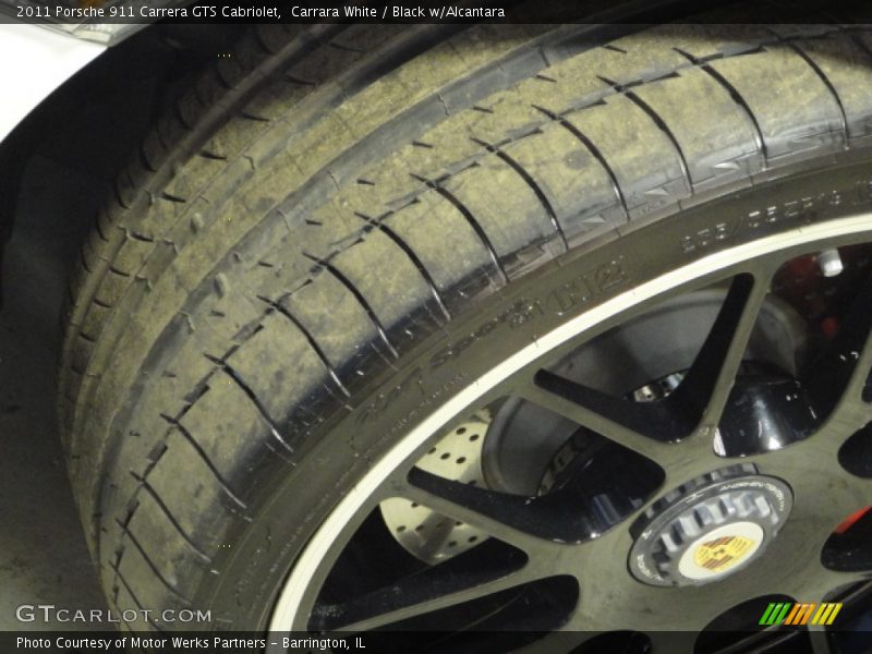 Carrara White / Black w/Alcantara 2011 Porsche 911 Carrera GTS Cabriolet