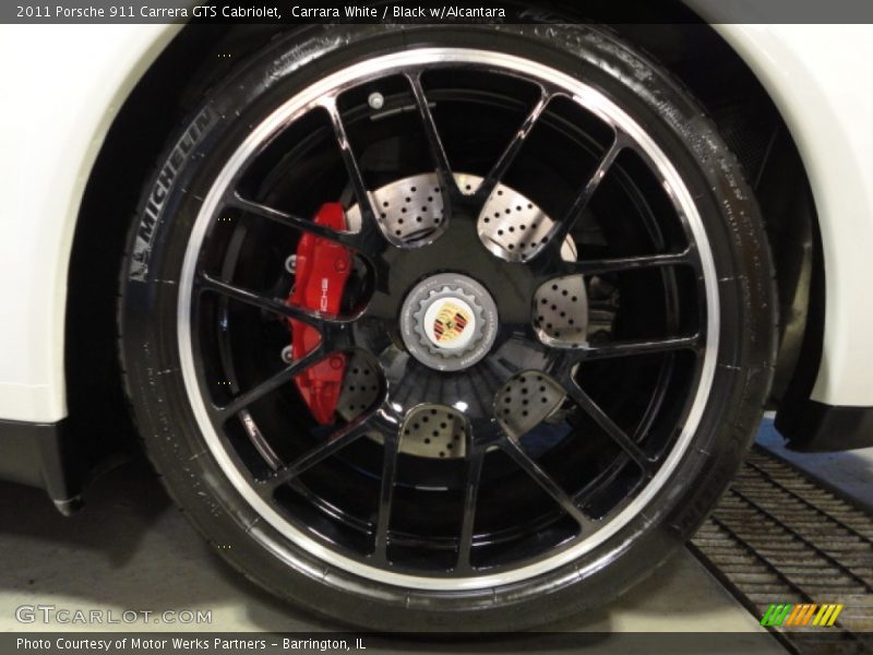Carrara White / Black w/Alcantara 2011 Porsche 911 Carrera GTS Cabriolet