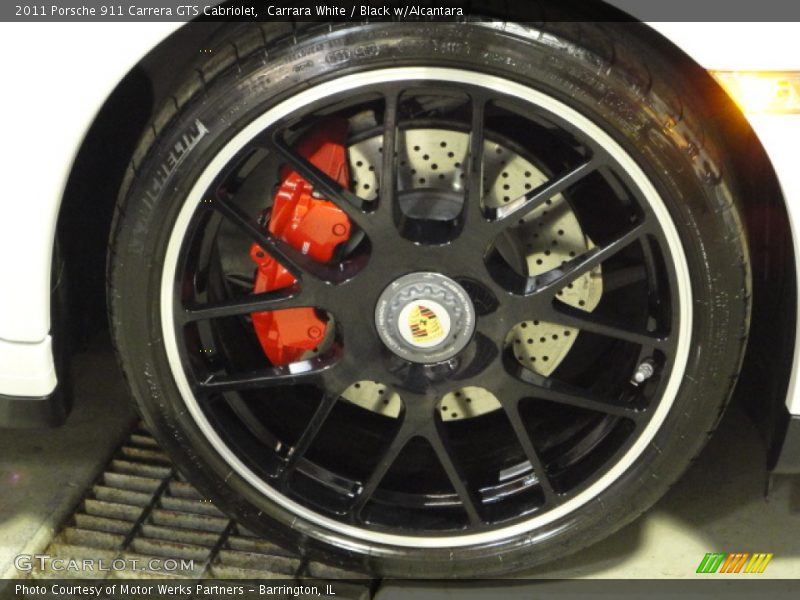 Carrara White / Black w/Alcantara 2011 Porsche 911 Carrera GTS Cabriolet