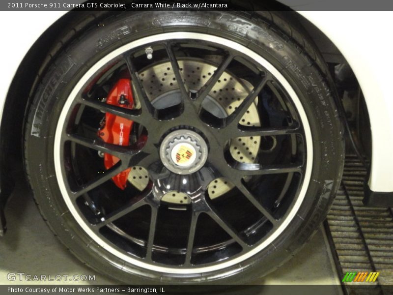 Carrara White / Black w/Alcantara 2011 Porsche 911 Carrera GTS Cabriolet