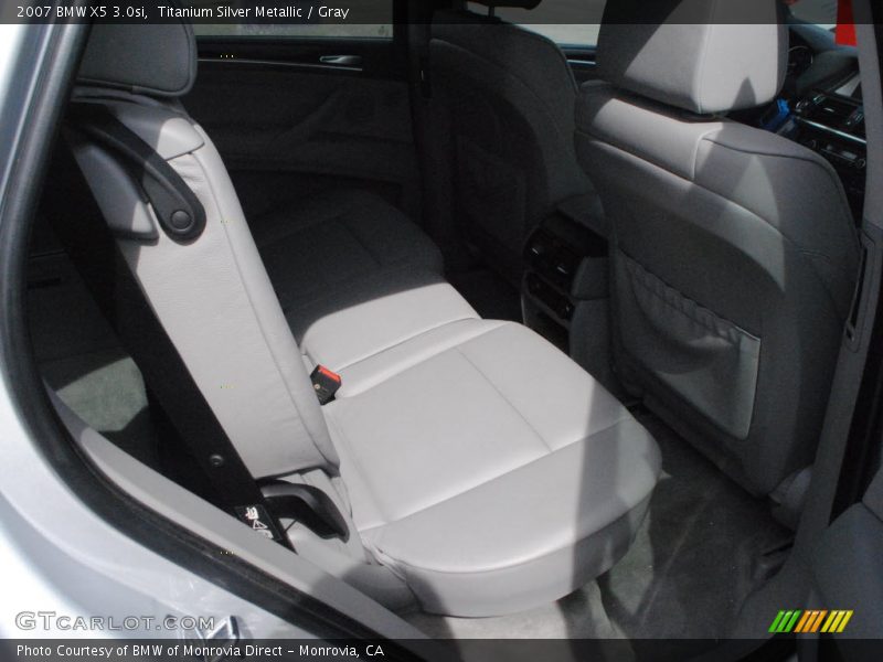 Titanium Silver Metallic / Gray 2007 BMW X5 3.0si