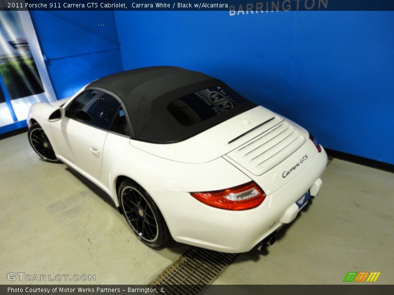Carrara White / Black w/Alcantara 2011 Porsche 911 Carrera GTS Cabriolet