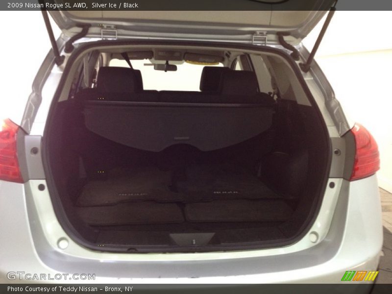 Silver Ice / Black 2009 Nissan Rogue SL AWD
