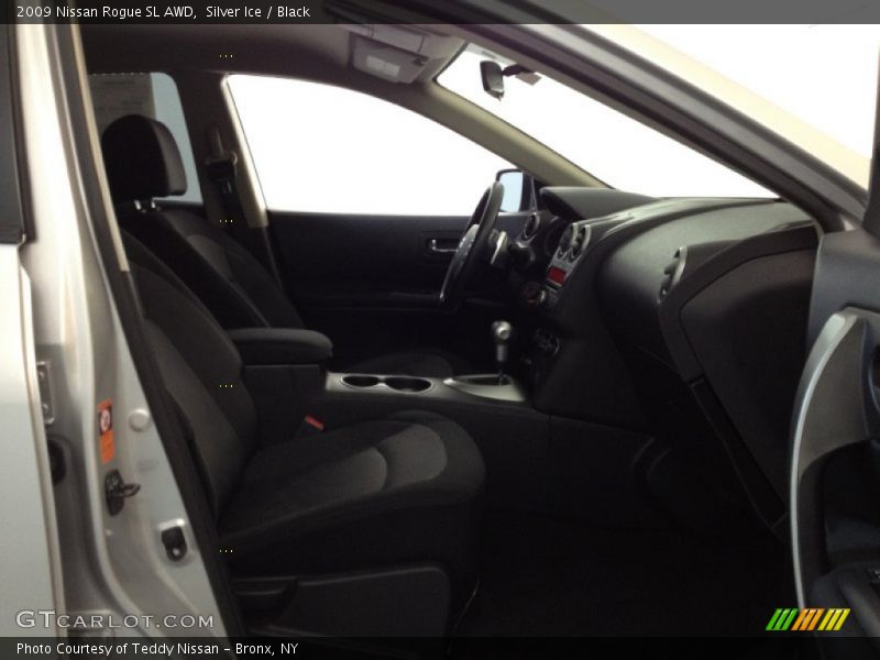 Silver Ice / Black 2009 Nissan Rogue SL AWD