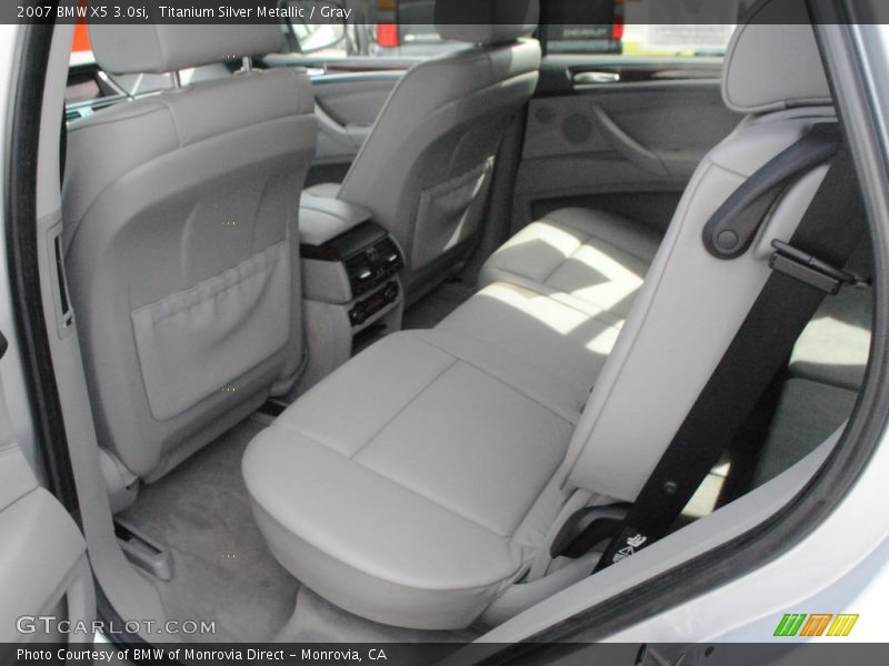 Titanium Silver Metallic / Gray 2007 BMW X5 3.0si