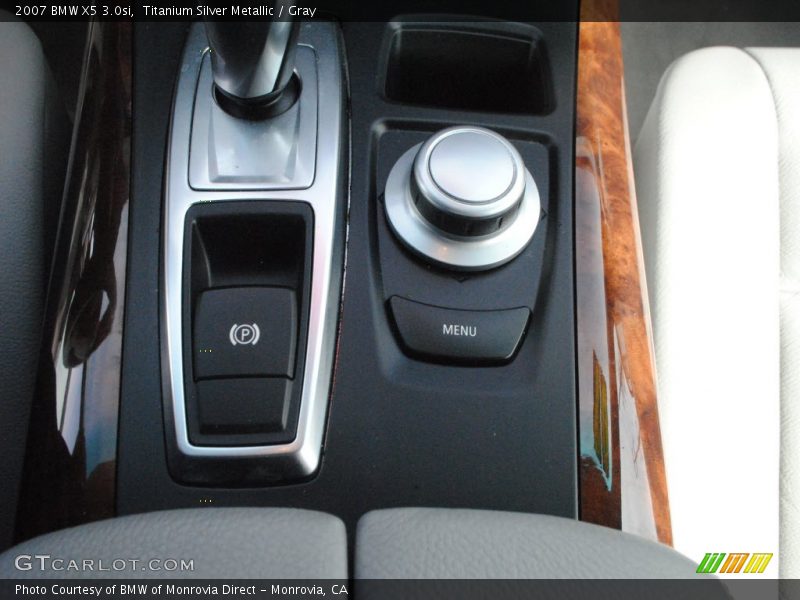Titanium Silver Metallic / Gray 2007 BMW X5 3.0si